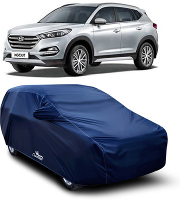 XAFO Car Cover For Hyundai Tucson (With Mirror Pockets)(Blue)