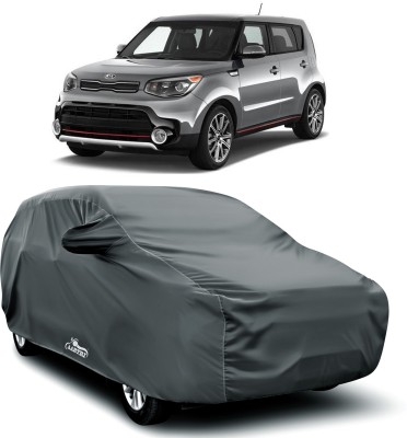 VITSOA Car Cover For Kia Soul (With Mirror Pockets)(Grey)