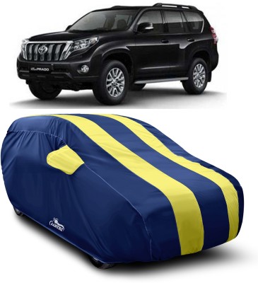 XAFO Car Cover For Toyota Land Cruiser Prado (With Mirror Pockets)(Yellow)