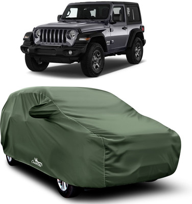 XAFO Car Cover For Jeep Wrangler (With Mirror Pockets)(Green)