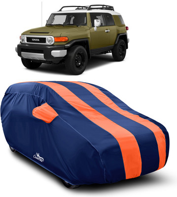 XAFO Car Cover For Toyota Cruiser (With Mirror Pockets)(Orange)