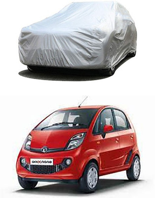 Wadhwa Creations Car Cover For Tata Nano Genx (Without Mirror Pockets)(Silver)