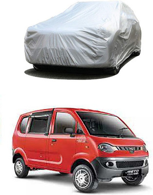 Gromaa Car Cover For Mahindra Jeeto (Without Mirror Pockets)(Silver)