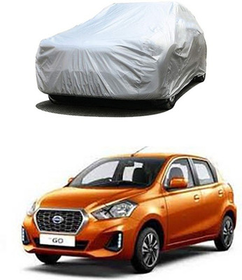 Wadhwa Creations Car Cover For Datsun Universal For Car (Without Mirror Pockets)(Silver)