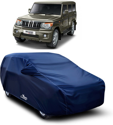 XAFO Car Cover For Mahindra Bolero (With Mirror Pockets)(Blue)