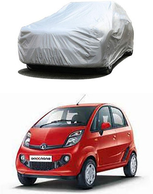 Gromaa Car Cover For Tata Nano Genx (Without Mirror Pockets)(Silver)