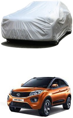 Gromaa Car Cover For Tata Nexon (Without Mirror Pockets)(Silver)