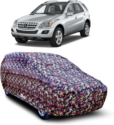 XAFO Car Cover For Mercedes Benz ML350 (With Mirror Pockets)(Multicolor)