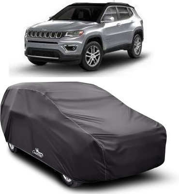 XAFO Car Cover For Jeep Compass (With Mirror Pockets)(Grey)
