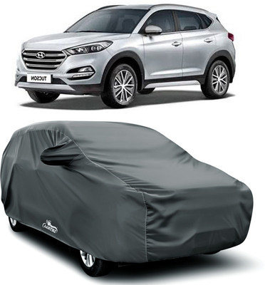 XAFO Car Cover For Hyundai Tucson (With Mirror Pockets)(Grey)