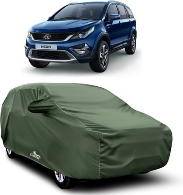 XAFO Car Cover For Tata Hexa (With Mirror Pockets)(Green)