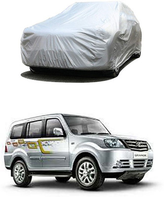 Wadhwa Creations Car Cover For Tata Sumo Grande (Without Mirror Pockets)(Silver)