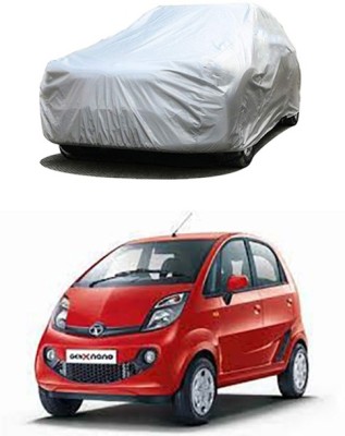 Gromaa Car Cover For Tata Nano Genx (Without Mirror Pockets)(Silver)