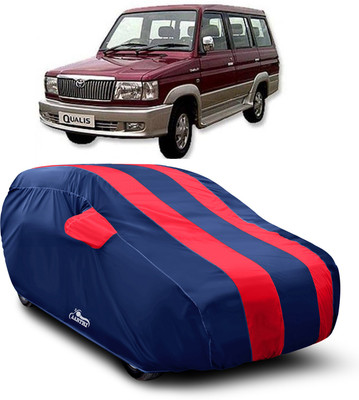 XAFO Car Cover For Toyota Qualis (With Mirror Pockets)(Red)