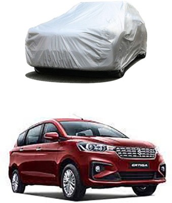 Gromaa Car Cover For Maruti Suzuki Ertiga (Without Mirror Pockets)(Silver)