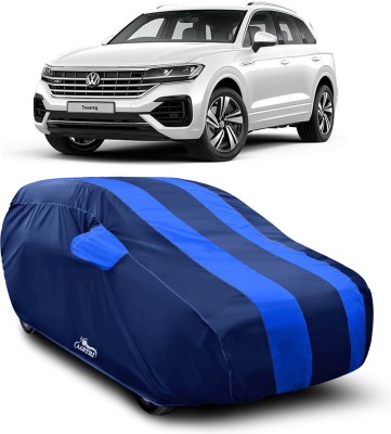 XAFO Car Cover For Volkswagen Touareg (With Mirror Pockets)(Blue)