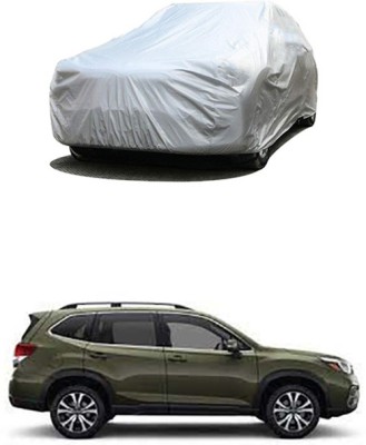 Wadhwa Creations Car Cover For Subaru Forester (Without Mirror Pockets)(Silver)