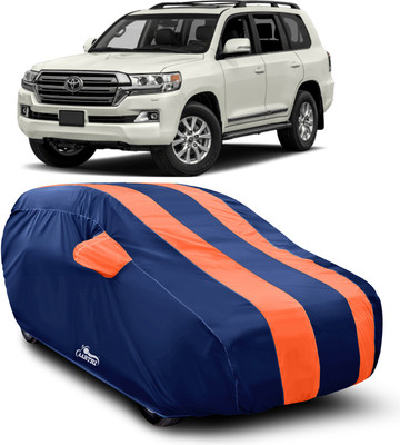 XAFO Car Cover For Toyota Land Cruiser (With Mirror Pockets)(Orange)