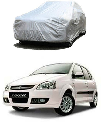 Wadhwa Creations Car Cover For Tata Indica V2 (Without Mirror Pockets)(Silver)
