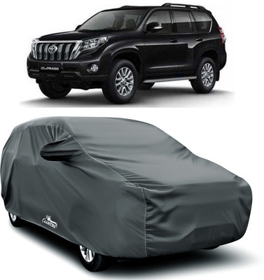 XAFO Car Cover For Toyota Land Cruiser Prado (With Mirror Pockets)(Grey)