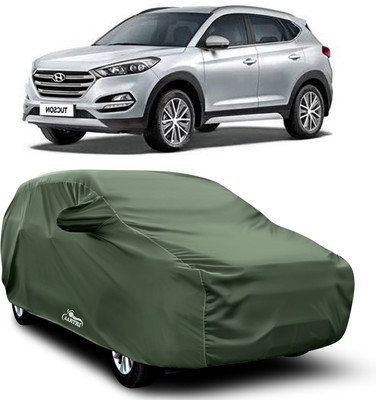 XAFO Car Cover For Hyundai Tucson (With Mirror Pockets)(Green)