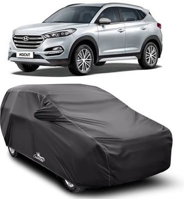 XAFO Car Cover For Hyundai Tucson (With Mirror Pockets)(Grey)