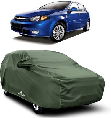 VITSOA Car Cover For Chevrolet Optra SRV (With Mirror Pockets)(Green)