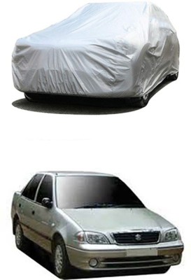 Wadhwa Creations Car Cover For Maruti Suzuki Esteem (Without Mirror Pockets)(Silver)