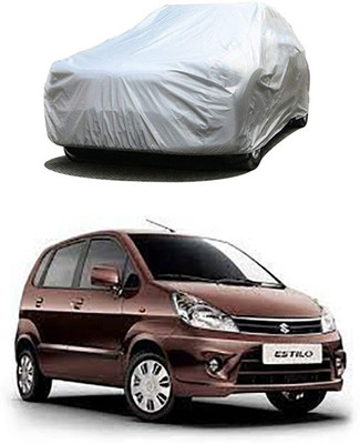 Wadhwa Creations Car Cover For Maruti Suzuki Zen Estilo (Without Mirror Pockets)(Silver)