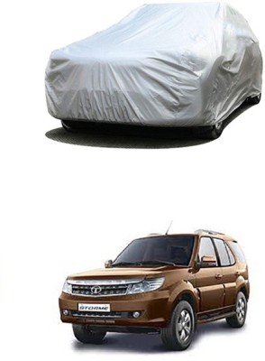 Gromaa Car Cover For Tata Safari Storme (Without Mirror Pockets)(Silver)