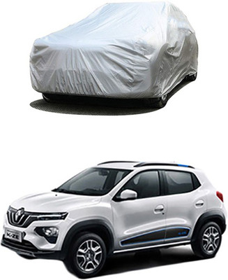 Wadhwa Creations Car Cover For Renault Kwid (Without Mirror Pockets)(Silver)
