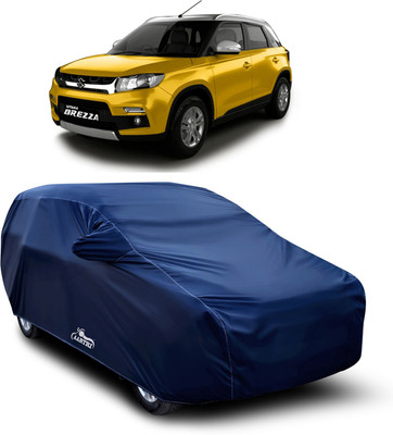 XAFO Car Cover For Maruti Suzuki Vitara Brezza (With Mirror Pockets)(Blue)