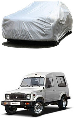 Wadhwa Creations Car Cover For Maruti Suzuki Gypsy (Without Mirror Pockets)(Silver)