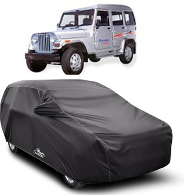 XAFO Car Cover For Mahindra Marshal (With Mirror Pockets)(Grey)