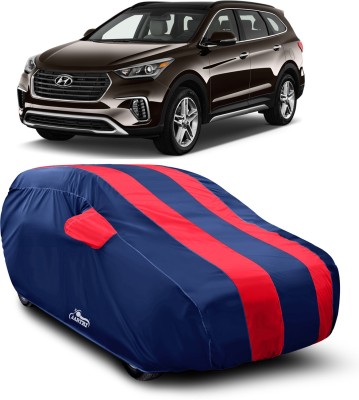 XAFO Car Cover For Hyundai SantaFe (With Mirror Pockets)(Red)