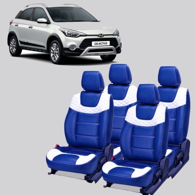 Luxury Premium Leatherette Car Seat Cover For Hyundai i20 Active(Detachable Head Rest, Mono Back Seat, Without Back Seat Arm Rest, 5 Seater, 2 Back Seat Head Rests)