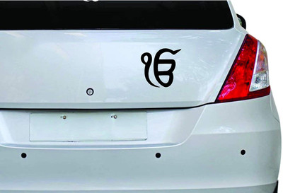 Helsov Sticker & Decal for Car & Bike(Black)