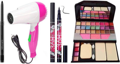 Crynn Smudge Proof Long Lasting Waterproof Kajal(4 Items in the set)