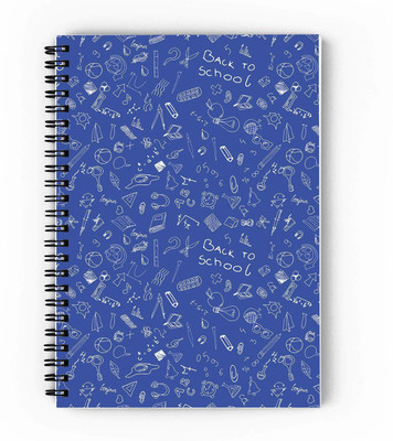 epheriwala Back To School A5 Diary Ruled 160 Pages(Blue)
