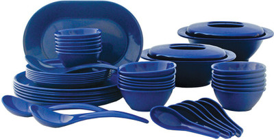 8% OFF on INCRIZMA Pack of 44 PP (Polypropylene) Dinner Set(Microwave Safe)
