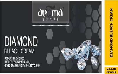 Aroma leafs DIAMOND BLEACH CREAM ( 325 GRAM) 2 X 325 GRAMS(2 x 325 g)