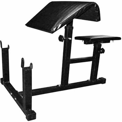 Fit World PREACHER CURL/ ARM CURL FITNESS BENCH Multipurpose Fitness Bench