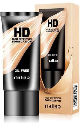 maliao HD HIGH DEFINITION OIL-FREE Foundation(Soft ivory, 50 g)