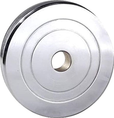 BK Steel weight plates 2.5kg x 4 for home and commercial use fitness equipment Silver Weight Plate(10 kg)