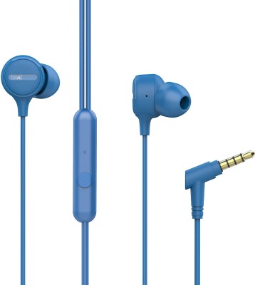 boAt Bassheads 103 Blue Wired Headset(Blue, In the Ear)