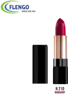FLENGO True Matte Lipstick Ultra Smooth Lipstick 210(Burgandy, 3.5 g)