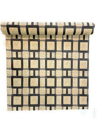 Casanest Plastic Drawer Mat(beige,black, Large)