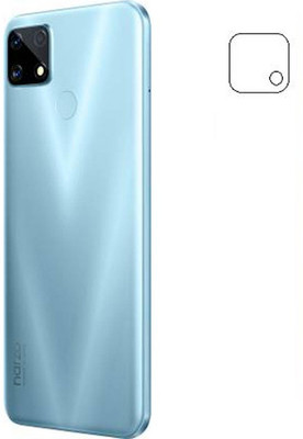 DAFFIN Back Camera Lens Glass Protector for Realme narzo 20(Pack of: 1)