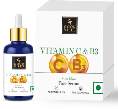 GOOD VIBES Skin Glow Serum - Vitamin C & Vitamin B3(30 ml)
