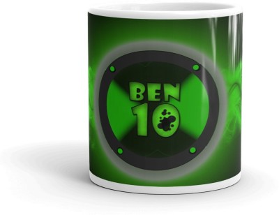 THE NK Store Ben Ten Watch Printed Tea and Coffee Cup Gift for Any Occasion Tea Cups/Gift for Kids/ Cup for Friends / Cups for Coffee / Cups for Boyfriend Ceramic Coffee Mug(330 ml)